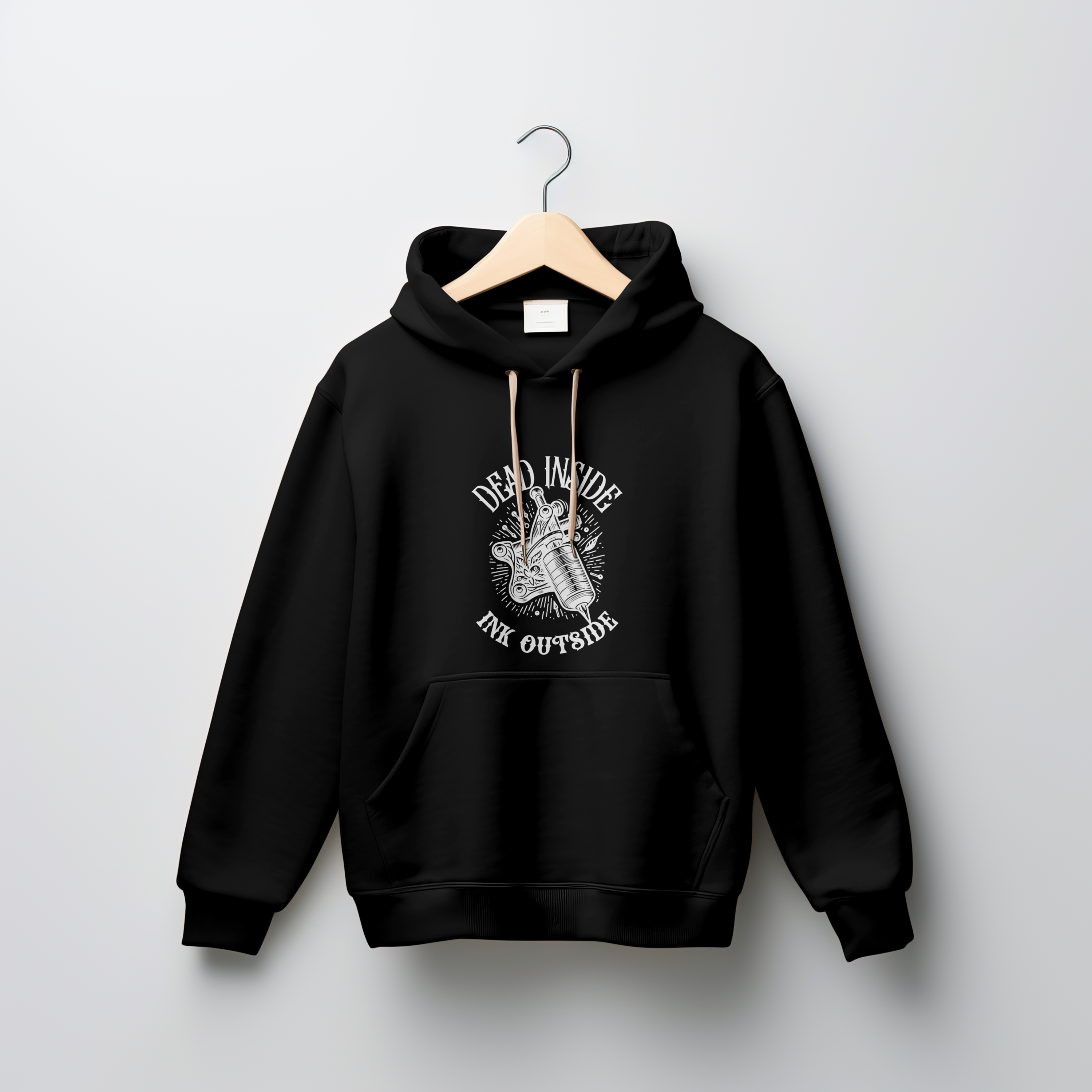 Dead Inside Ink Outside T-Shirt - Funny Tattooed Gift UK