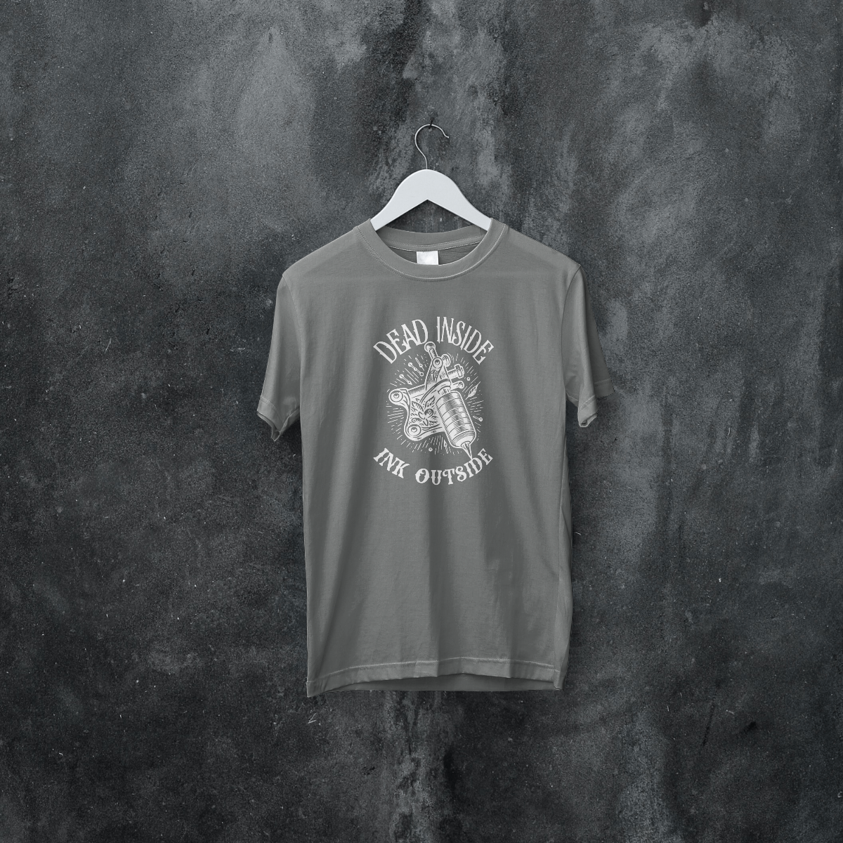 Dead Inside Ink Outside T-Shirt - Funny Tattooed Gift UK