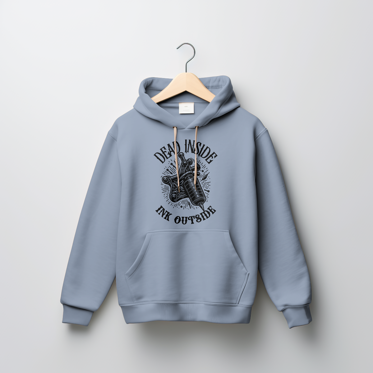 Dead Inside Ink Outside T-Shirt - Funny Tattooed Gift UK