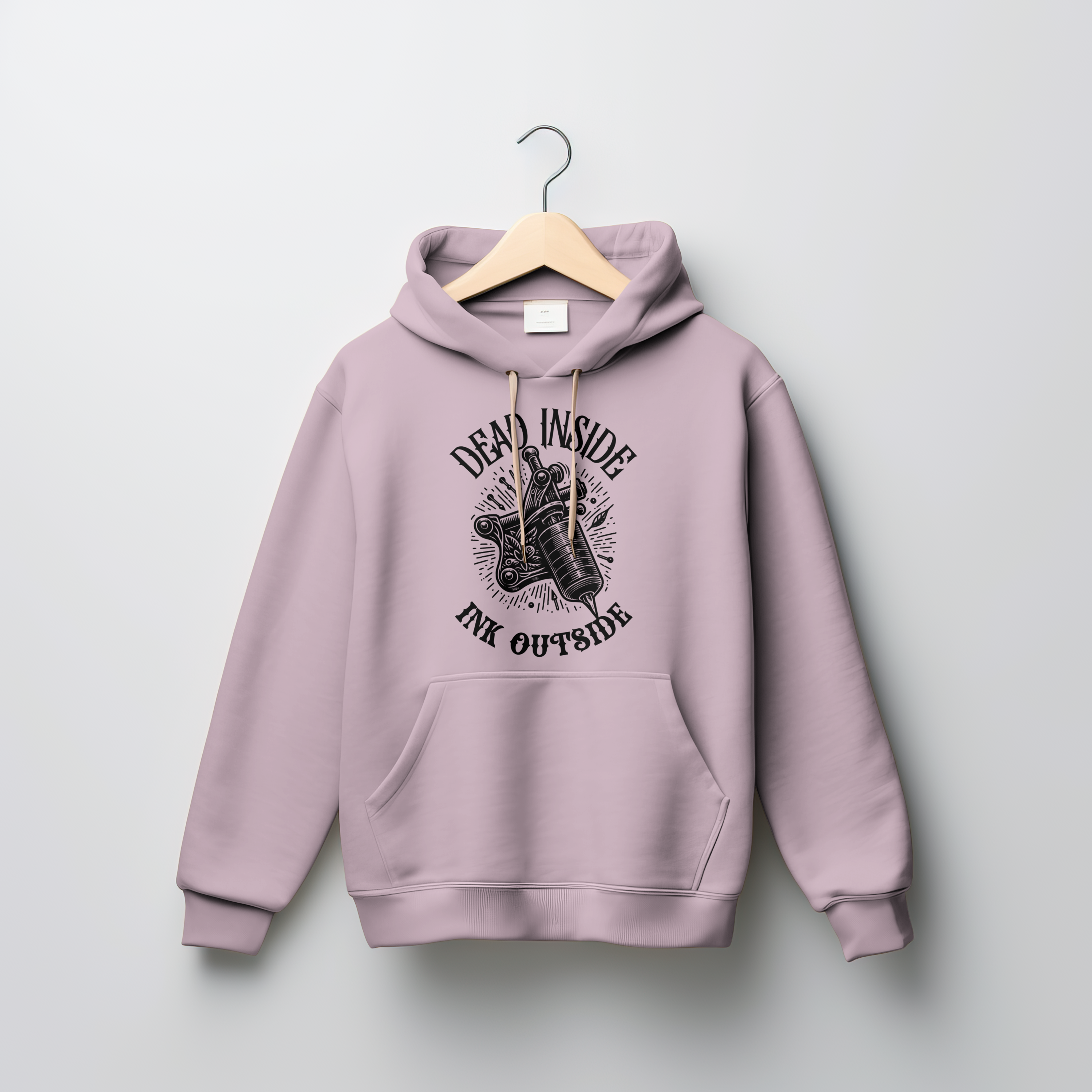 Dead Inside Ink Outside T-Shirt - Funny Tattooed Gift UK