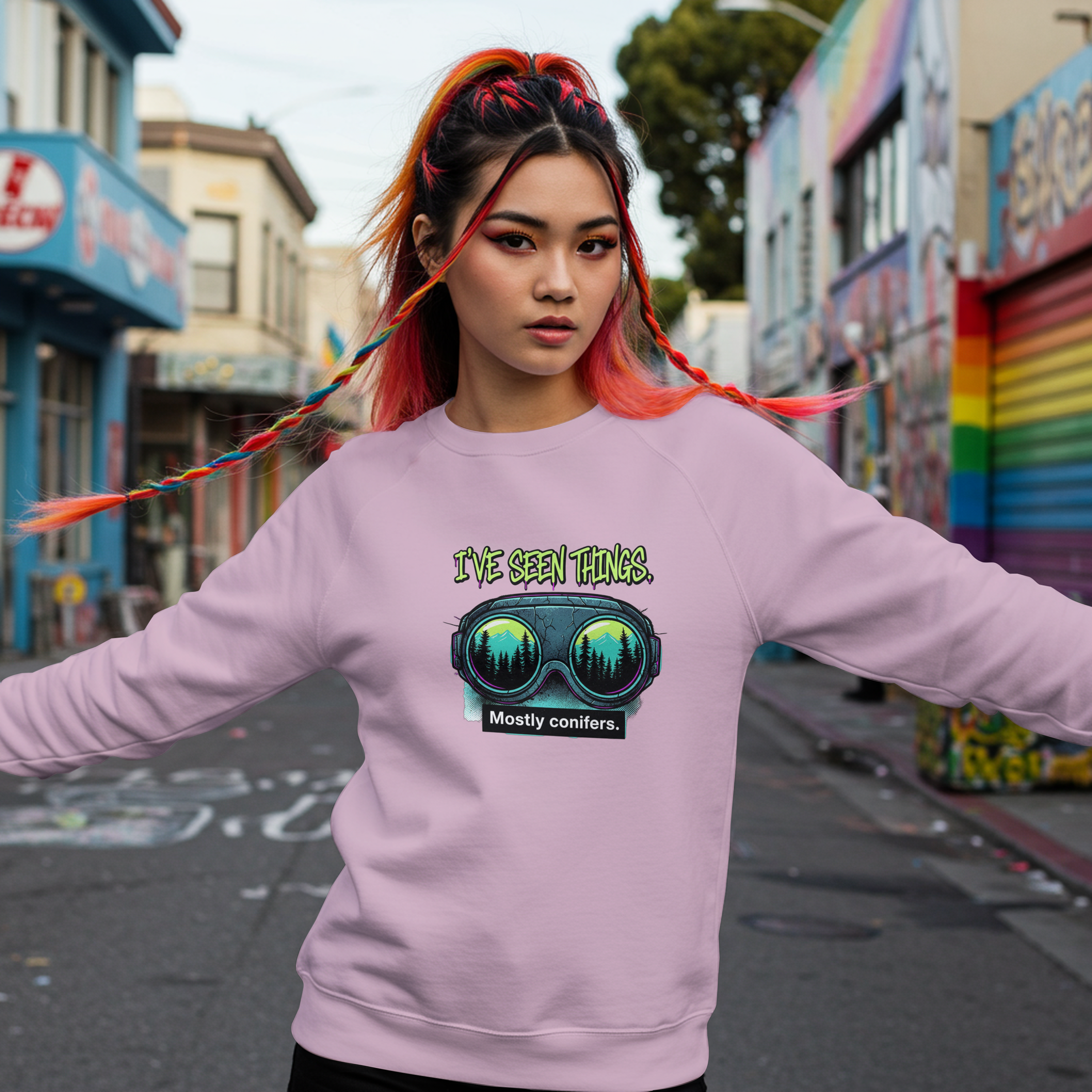 I’ve Seen Things… Mostly Conifers Funny Tree Surgeon T‑Shirt | Arborist Gift Tee