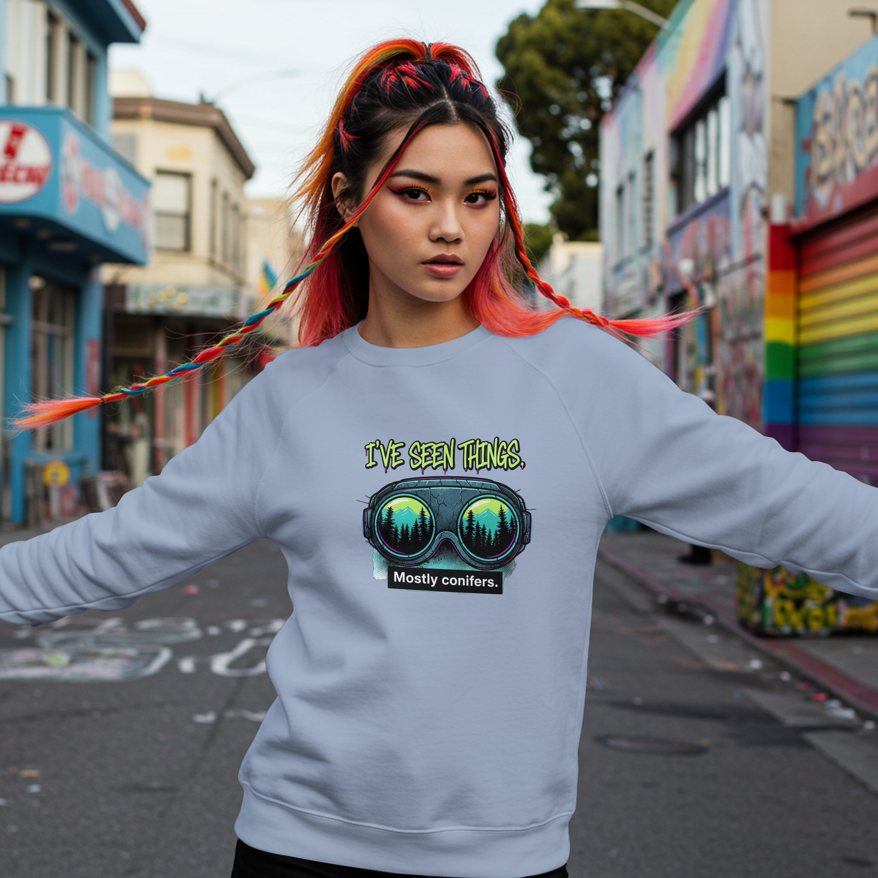 I’ve Seen Things… Mostly Conifers Funny Tree Surgeon T‑Shirt | Arborist Gift Tee