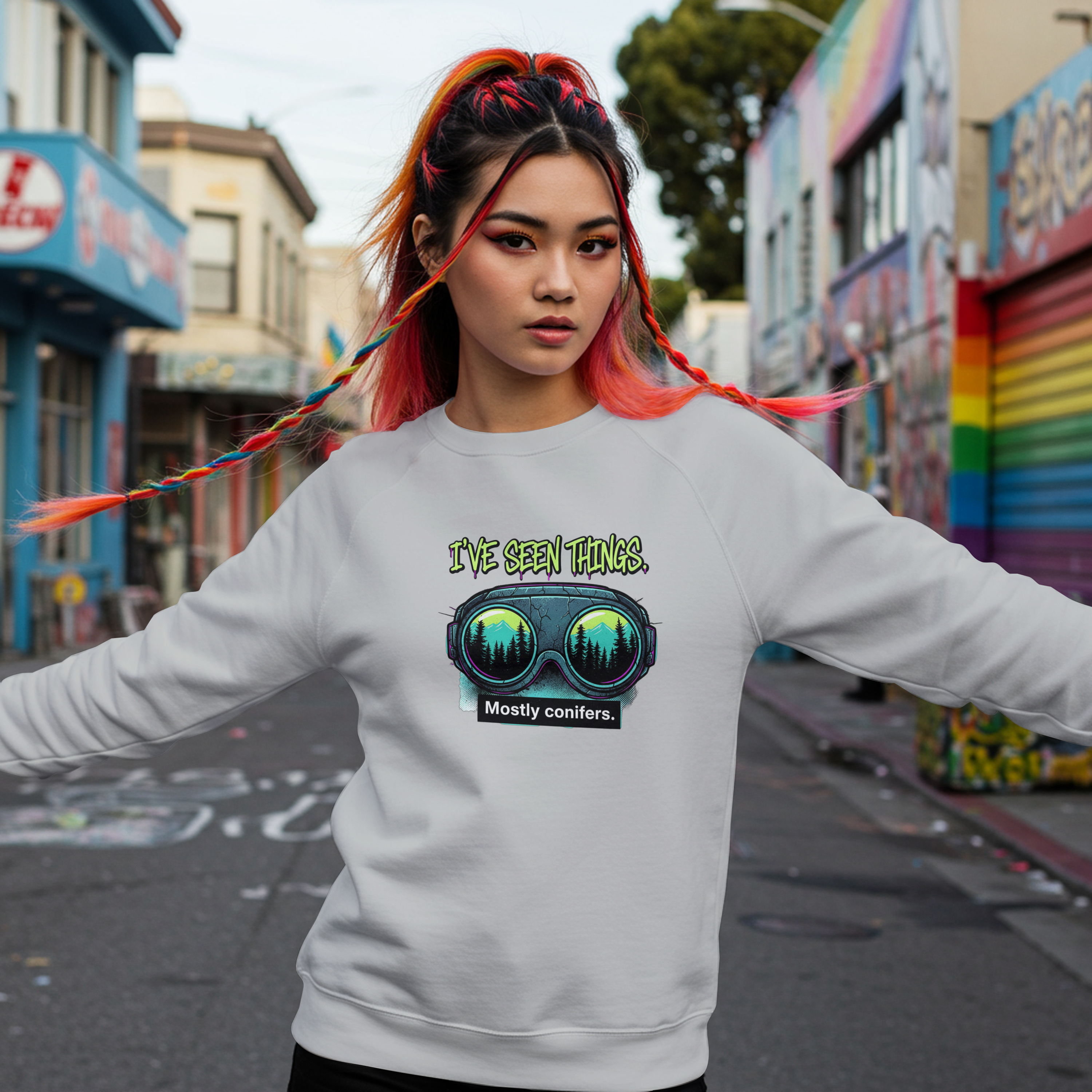 I’ve Seen Things… Mostly Conifers Funny Tree Surgeon T‑Shirt | Arborist Gift Tee