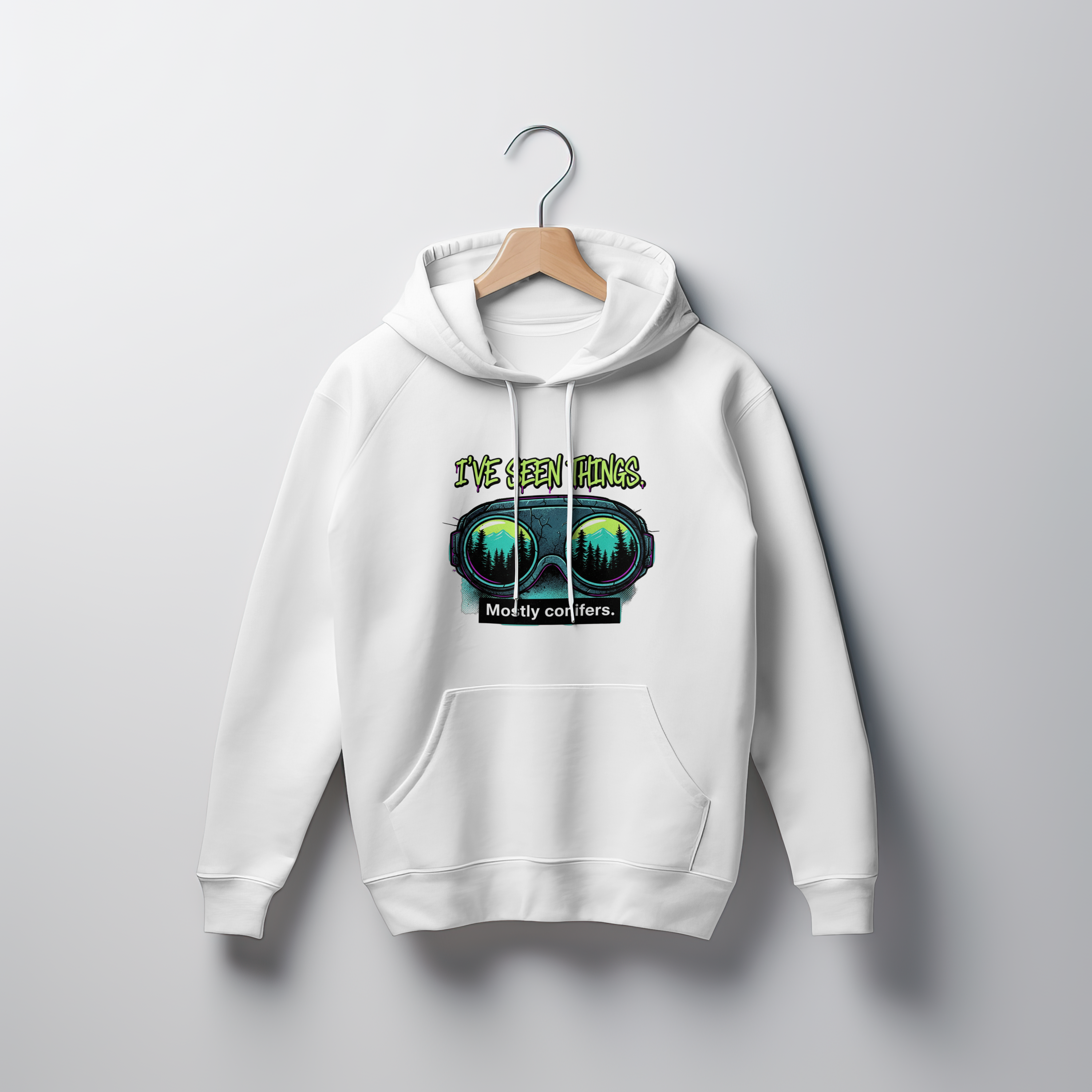 I’ve Seen Things… Mostly Conifers Funny Tree Surgeon T‑Shirt | Arborist Gift Tee