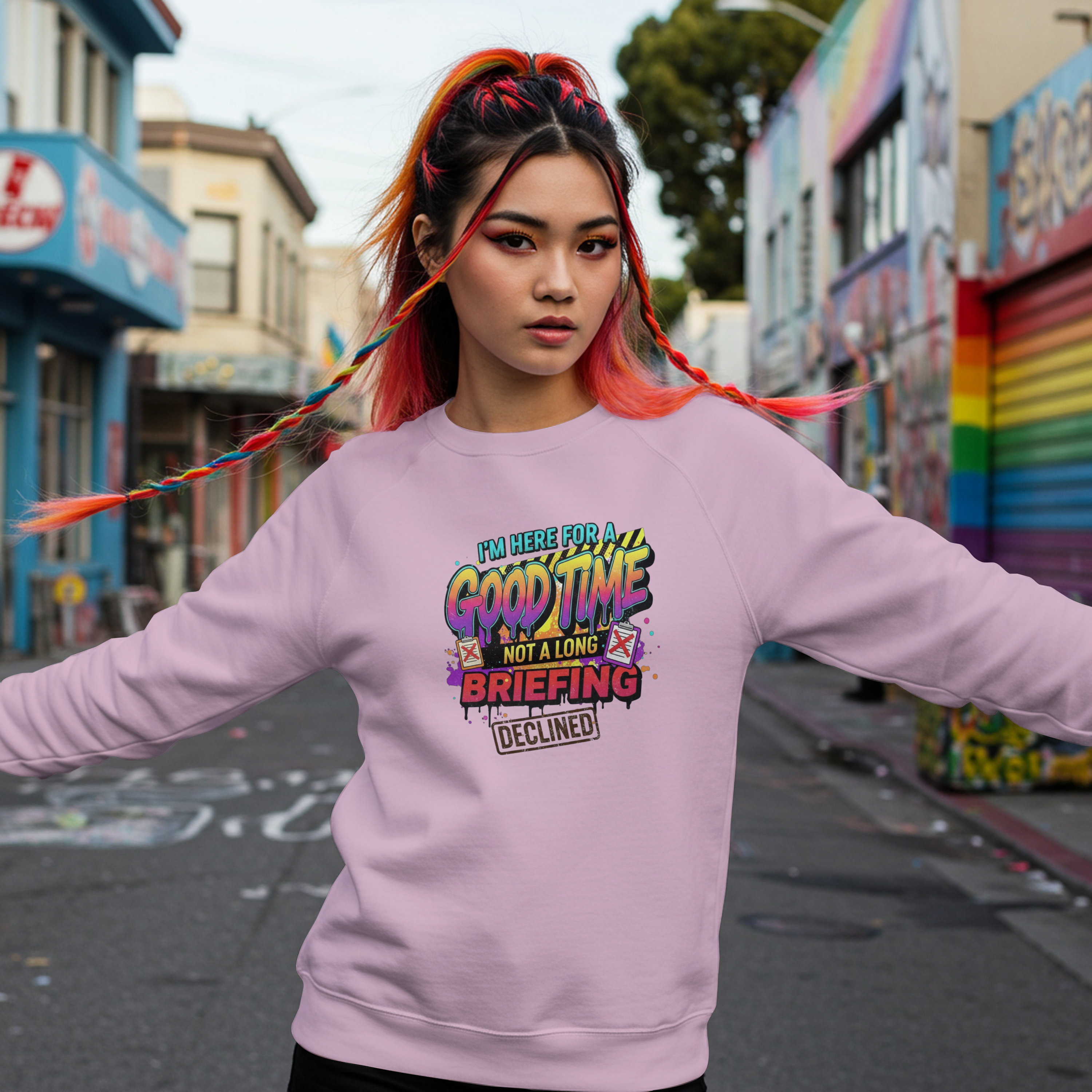 I’m Here For A Good Time, Not A Long Briefing – Funny Tree Surgeon / Arborist Shirt