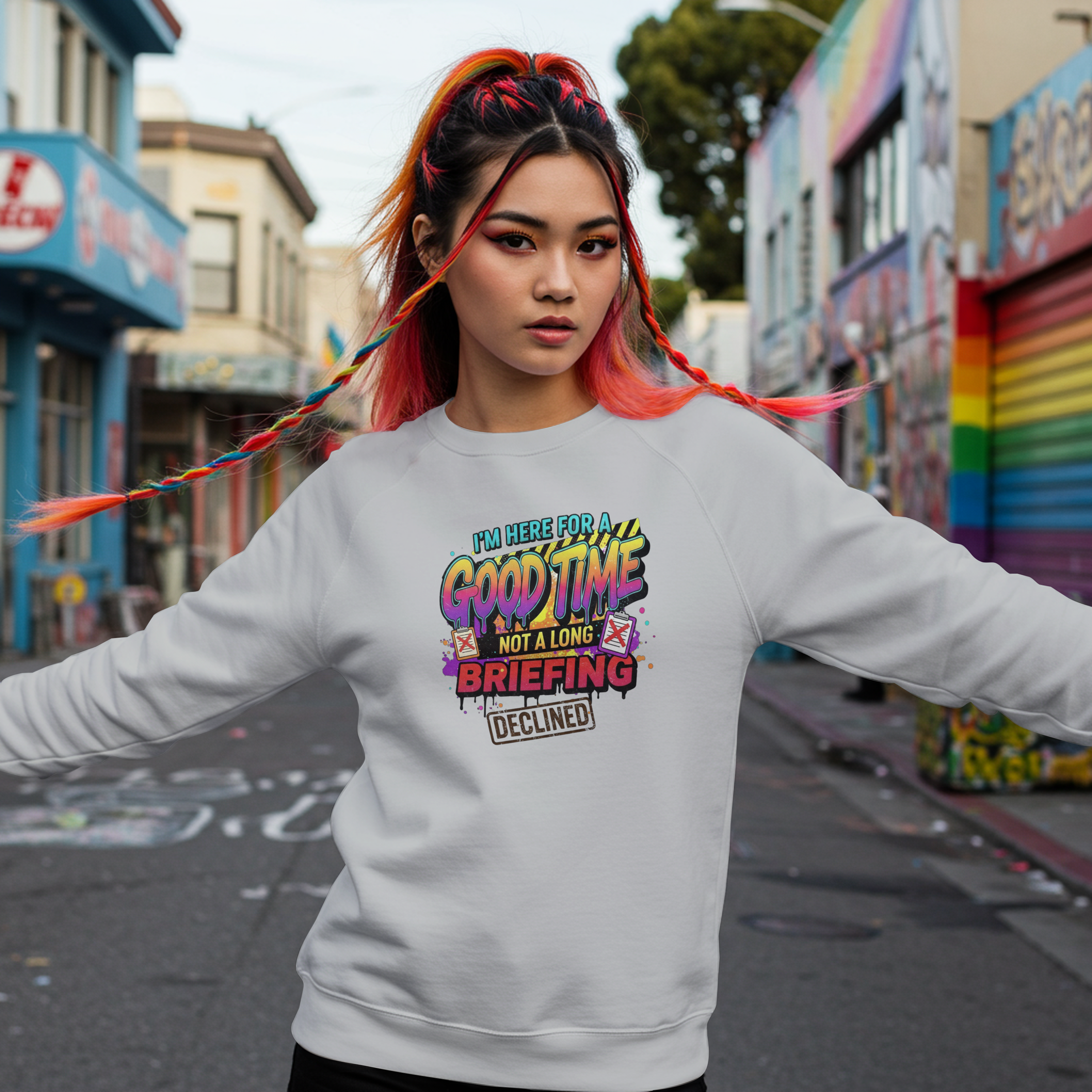 I’m Here For A Good Time, Not A Long Briefing – Funny Tree Surgeon / Arborist Shirt