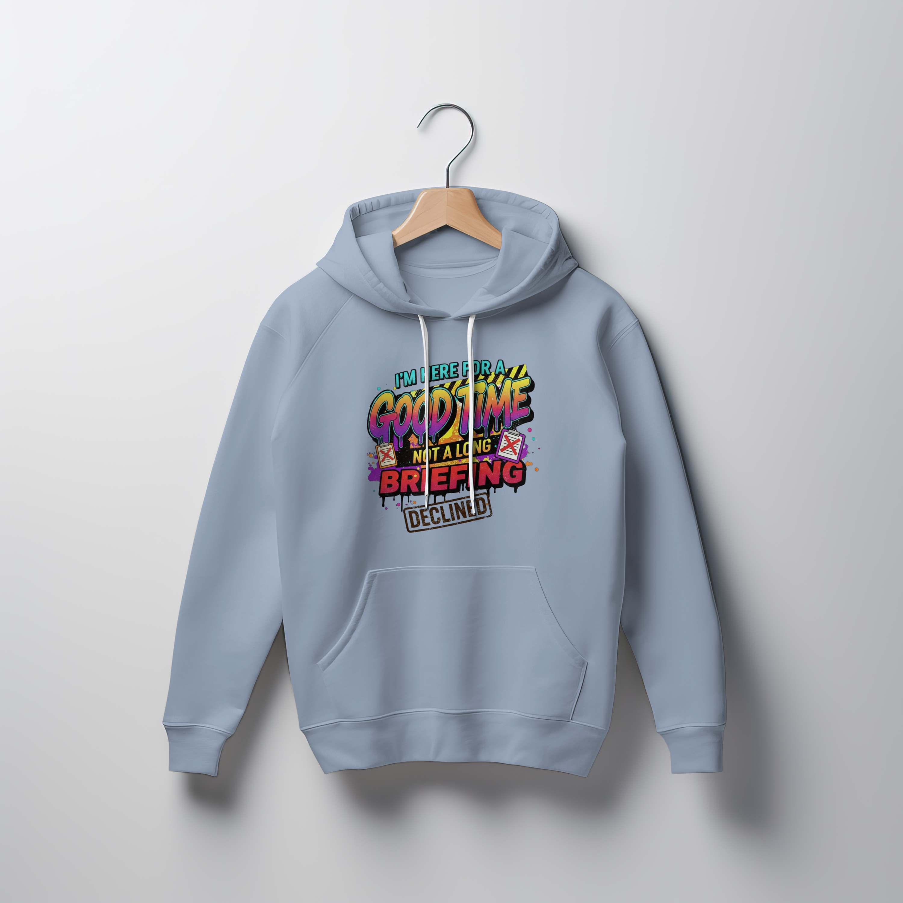 I’m Here For A Good Time, Not A Long Briefing – Funny Tree Surgeon / Arborist Shirt