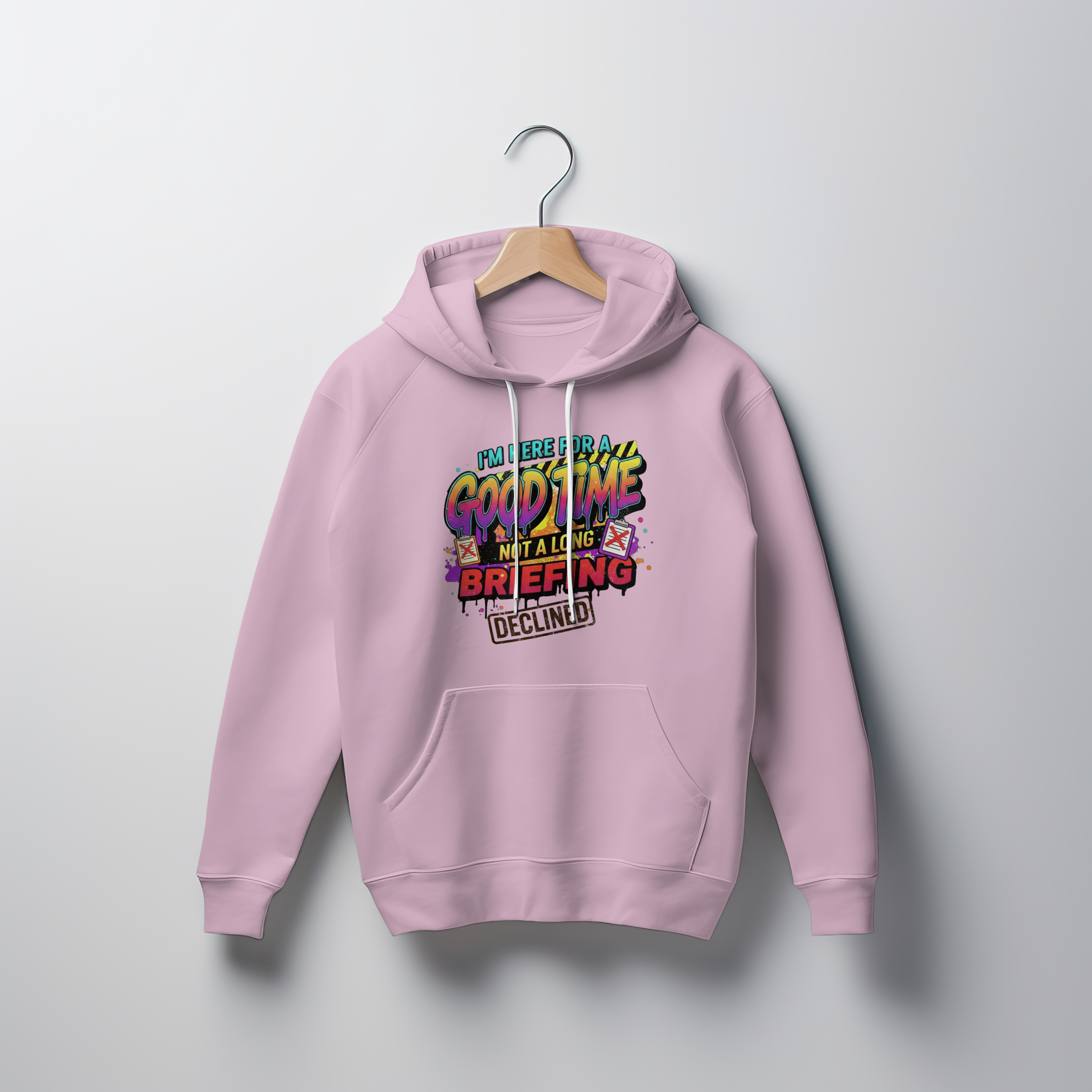 I’m Here For A Good Time, Not A Long Briefing – Funny Tree Surgeon / Arborist Shirt